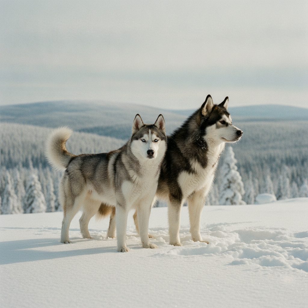 Diferența dintre Husky și Malamut: Cum să recunoști aceste două rase de câini nordici